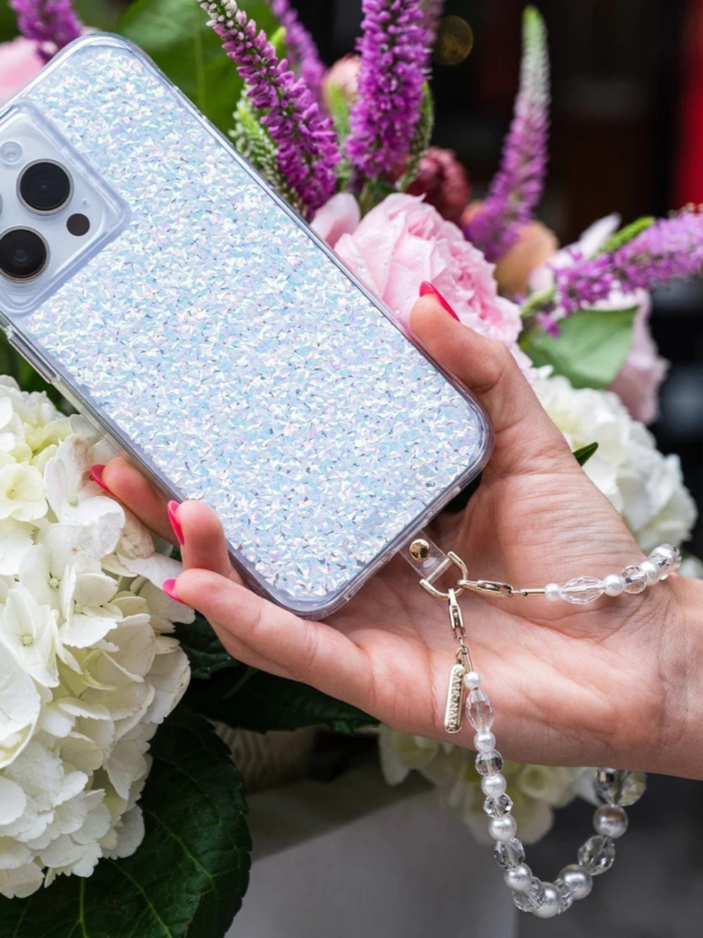 NEW CaseMate crystal pearl phone charm - Picture 4 of 10